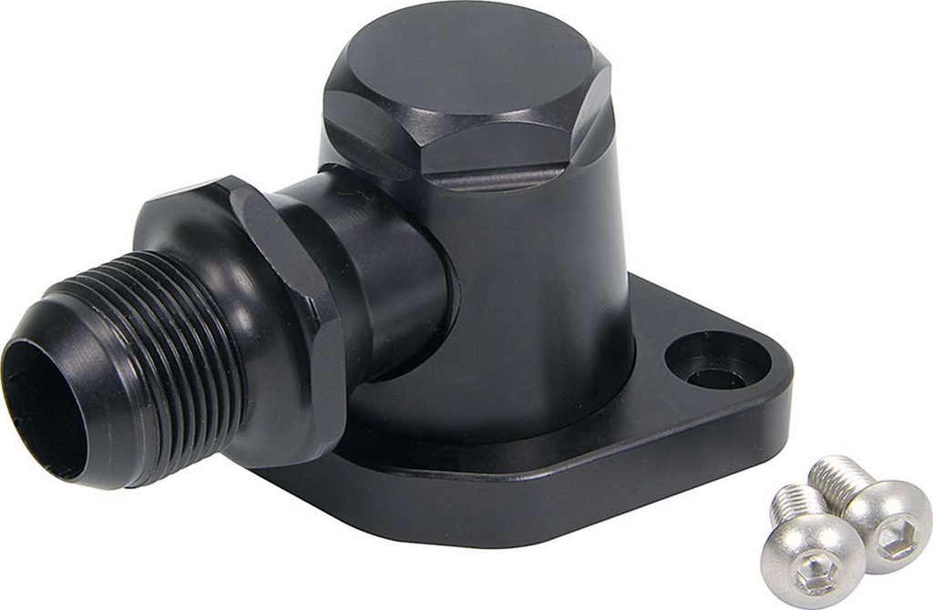 Allstar Performance - Billet Water Neck 16AN Black