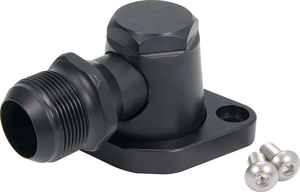 Allstar Performance - Billet Water Neck 20AN Black