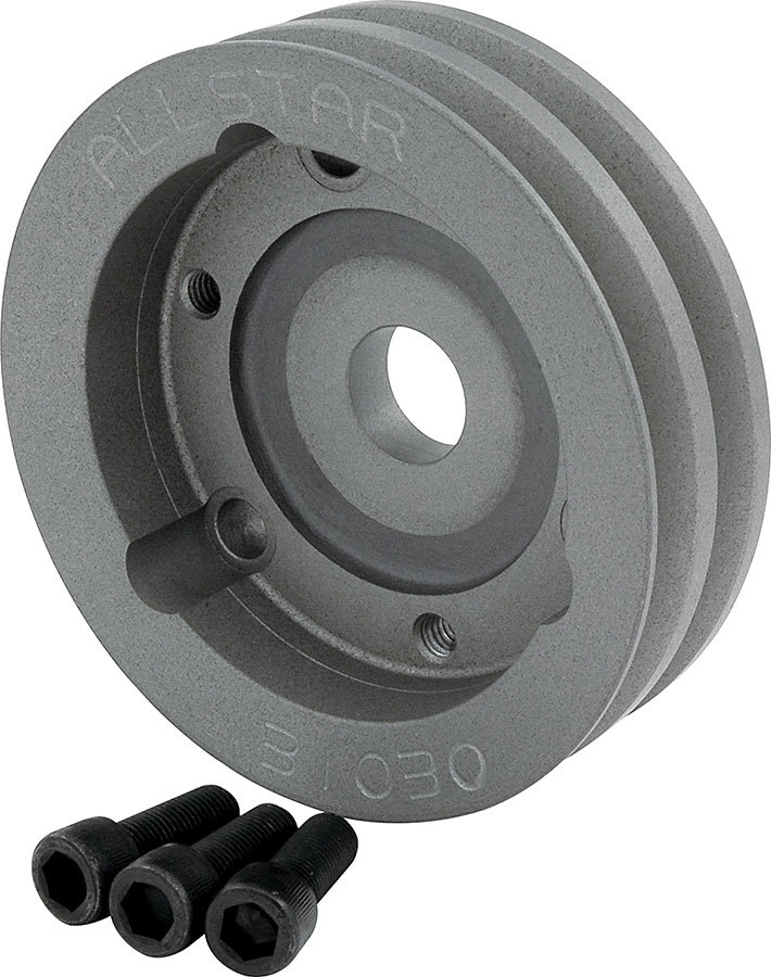 Allstar Performance - Crank Pulley 2 Groove 4.750in Dia