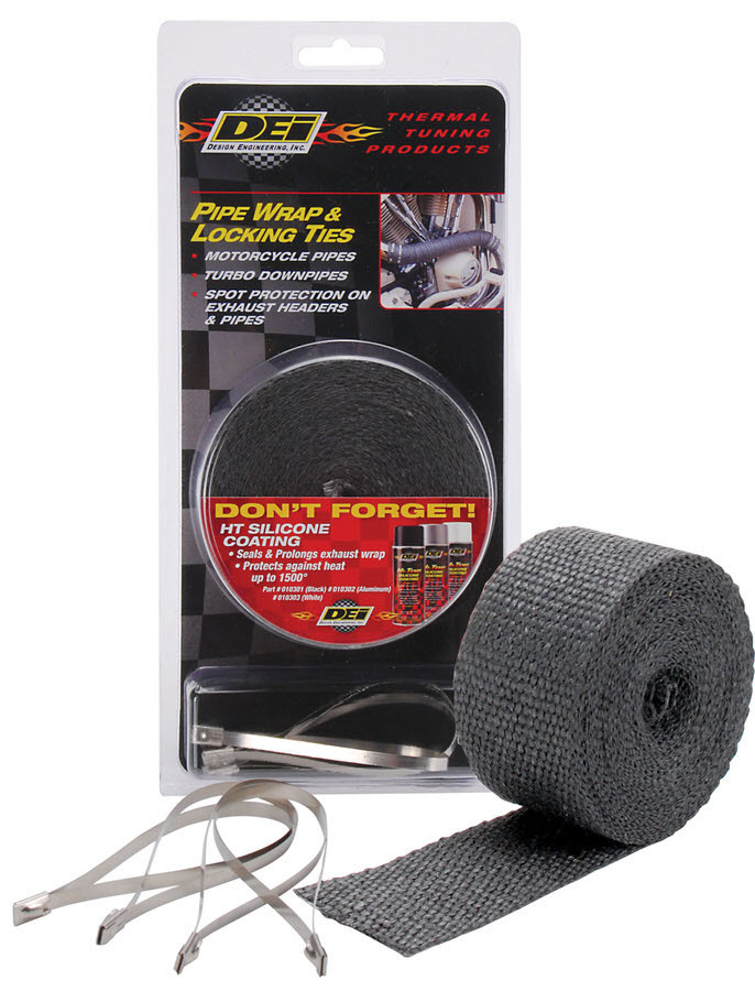 [DSN10119] Design Engineering - Exhaust Wrap Kits-Kit - Pipe Wrap & Locking Tie