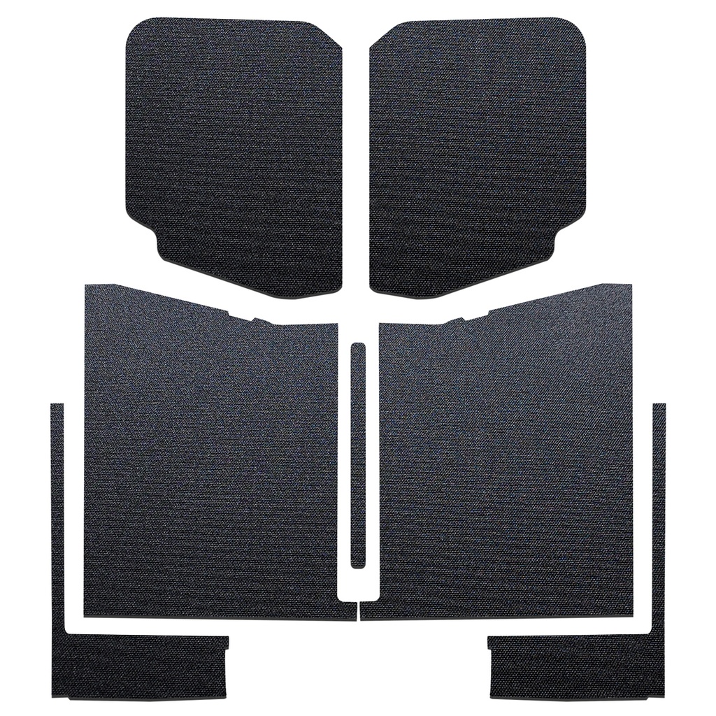[DSN50183] Design Engineering - 20-Gladiator Headliner Kit Black 7 Pieces