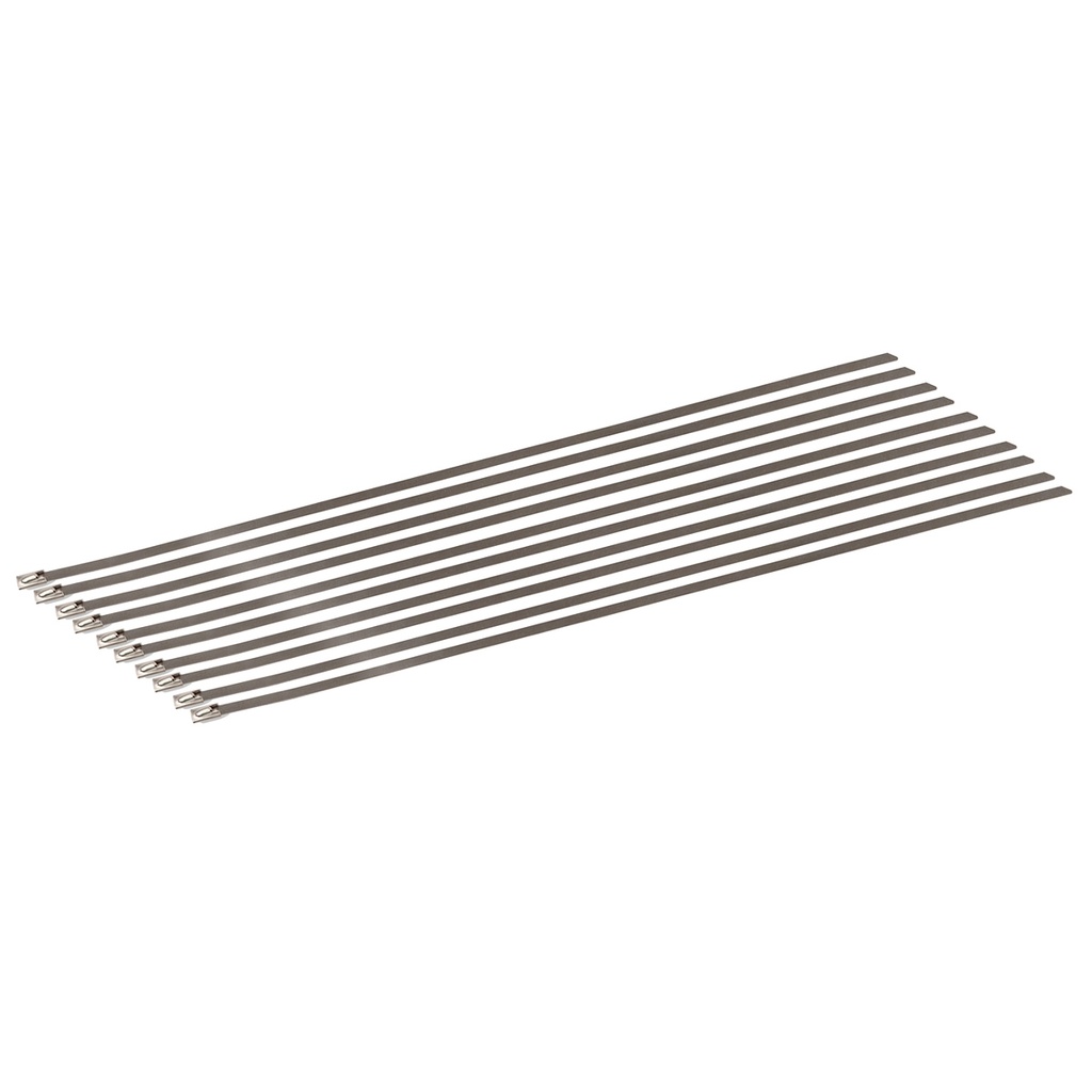 [DSN10203] Design Engineering - Stainless Steel Locking Ties 20in. (10 Per Poly)