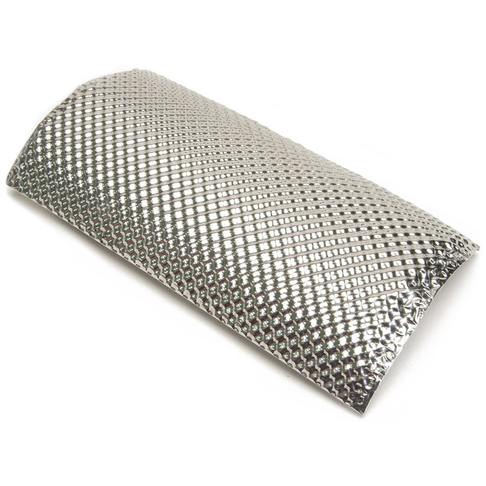 [DSN10254] Design Engineering - Stainless Pipe Shield 8.5in x 4.5in