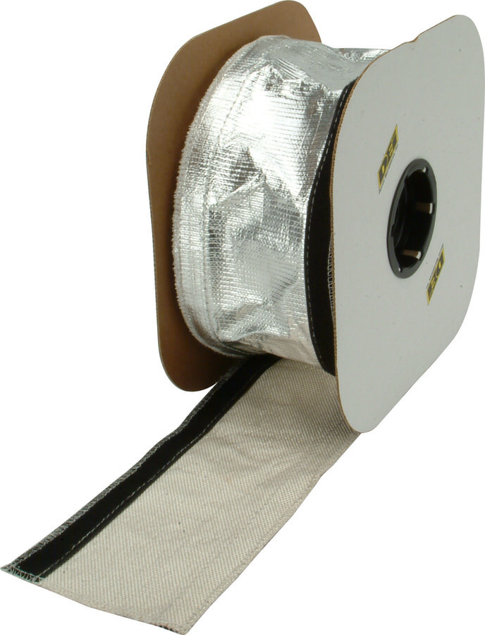 Design Engineering - Heat Shroud - 2-In - 2-1/2 X3ft - Aluminized
