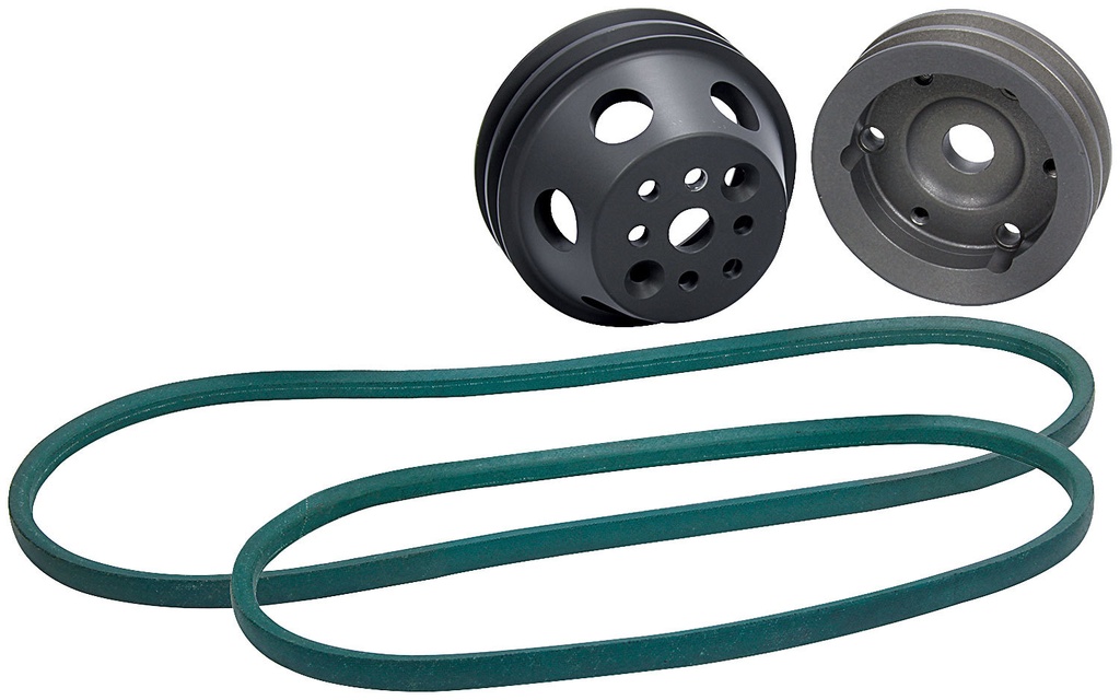 Allstar Performance - Reduction Pulley Kit Head Mount P/S Pump
