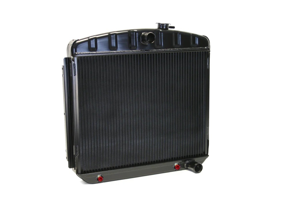 [DEW32-1239012A] Dewitts Radiator - Radiator 55-57 Chevy V8 Auto Trans Black