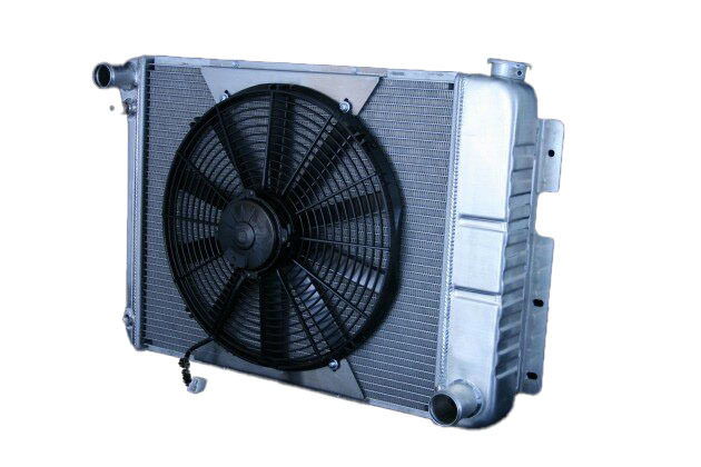 [DEW32-4139004M] Dewitts Radiator - Radiator W/Fans Camaro 67-69 Sbc Man Trans Raw