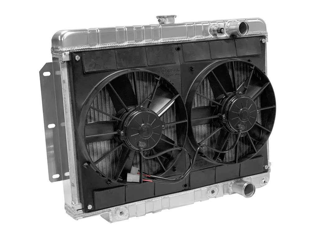 [DEW32-4139014A] Dewitts Radiator - Radiator W/Fans Impala 59-64 Auto Trans Raw