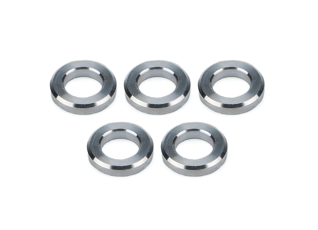 Drag Race Solutions - Billet Lug Nut Spacer Washers 1/4 Thick 5pk