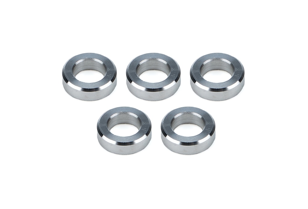 Drag Race Solutions - Billet Lug Nut Spacer Washers 3/8 Thick 5pk