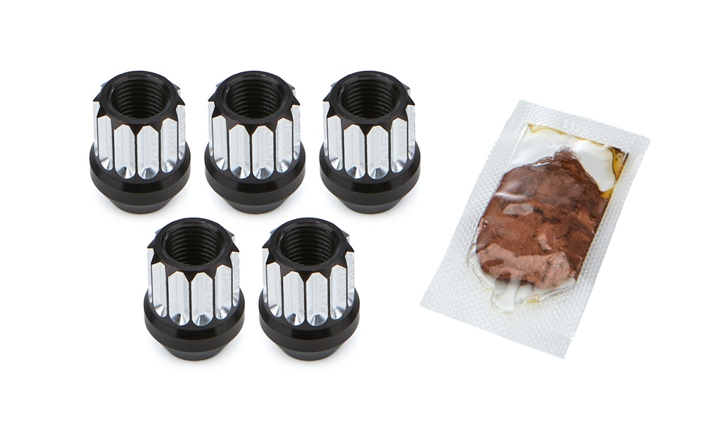 [DRR7605-14MM] Drag Race Solutions - Billet Aluminum 12pt Lug Nuts 14mm 5pk