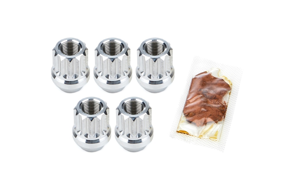 [DRR7605-500P] Drag Race Solutions - Billet Aluminum 12pt Lug Nuts 1/2 5pk