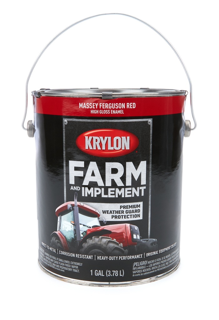 [SHE1968] Dupli-Color/Krylon - Krylon Farm & Implement Gallons-Massey Ferguson