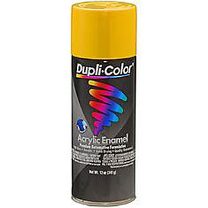 Dupli-Color/Krylon - Chrome Yellow Enamel Paint 12oz