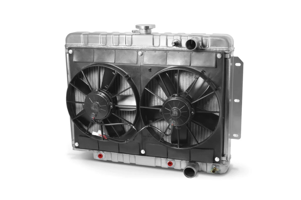 [DEW32-6139014A] Dewitts Radiator - Radiator W/Fans Impala Ls 59-64 Auto Trans Raw