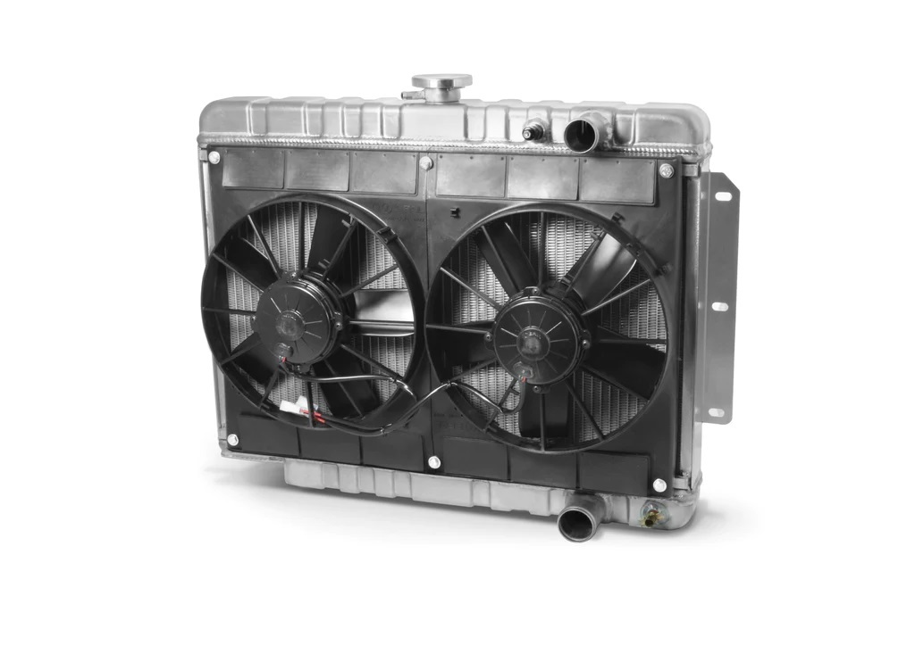 [DEW32-6139014M] Dewitts Radiator - Radiator W/Fans Impala LS 59-64 Man Trans Raw