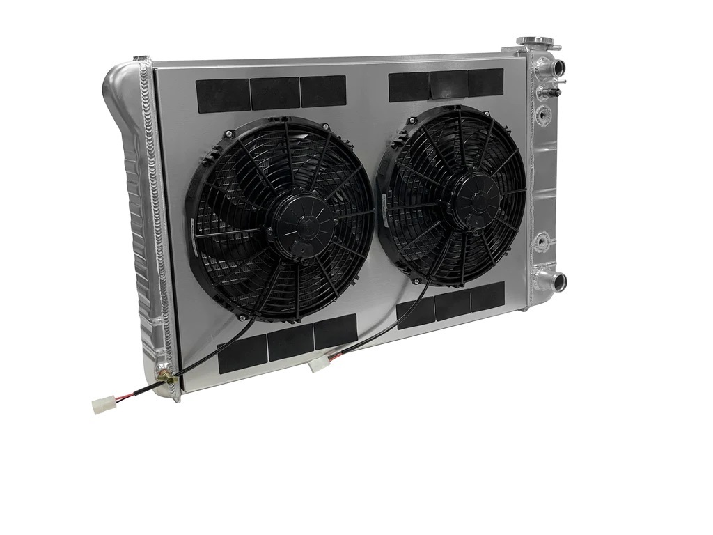 [DEW32-6139019A] Dewitts Radiator - Radiator W/Fans C-10 Trk LS 73-86 Trans Raw