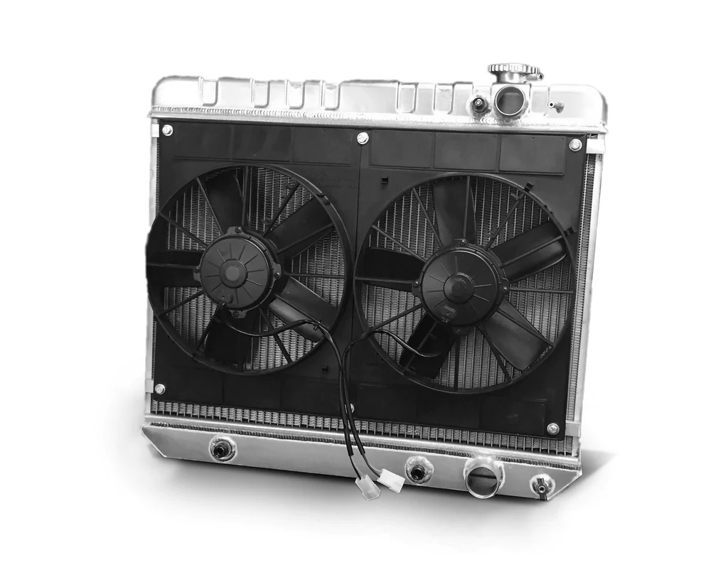 [DEW32-6139035A] Dewitts Radiator - Radiator W/Fans Nova LS 73-74 Auto Trans Raw