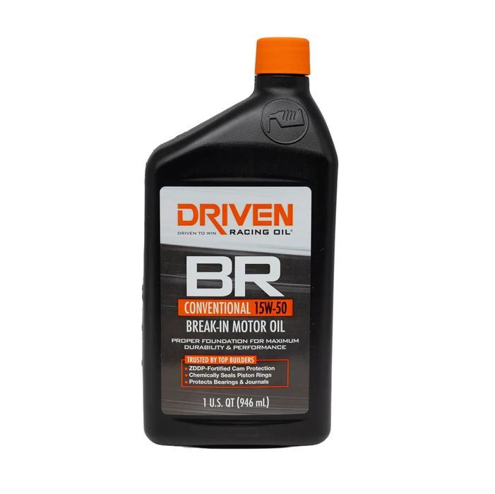 [JGP00106] Driven Racing Oil - BR 15w50 Petroleum Oil 1Qt Break-In Oil