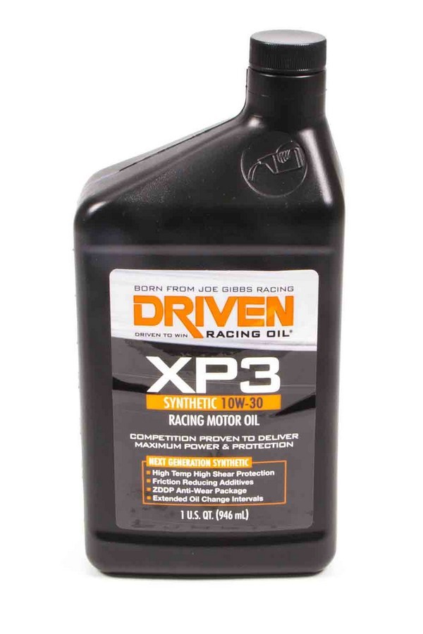 [JGP00306] Driven Racing Oil - XP3 10w30 Synthetic Oil 1 Qt Bottle