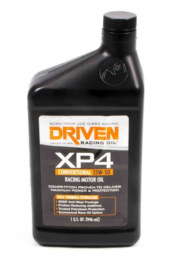 [JGP00506] Driven Racing Oil - XP4 15w50 Petroleum Oil 1 Qt Bottle