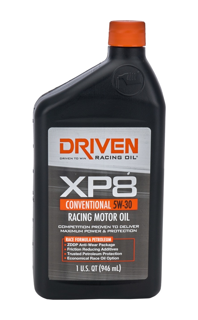 [JGP01906] Driven Racing Oil - XP8 5w30 Petroleum Oil 1 Qt
