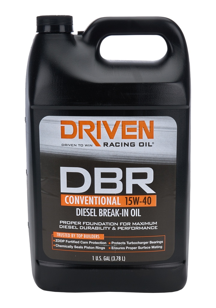 [JGP05308] Driven Racing Oil - DBR Break In Oil Diesel 15w40 1 Gallon
