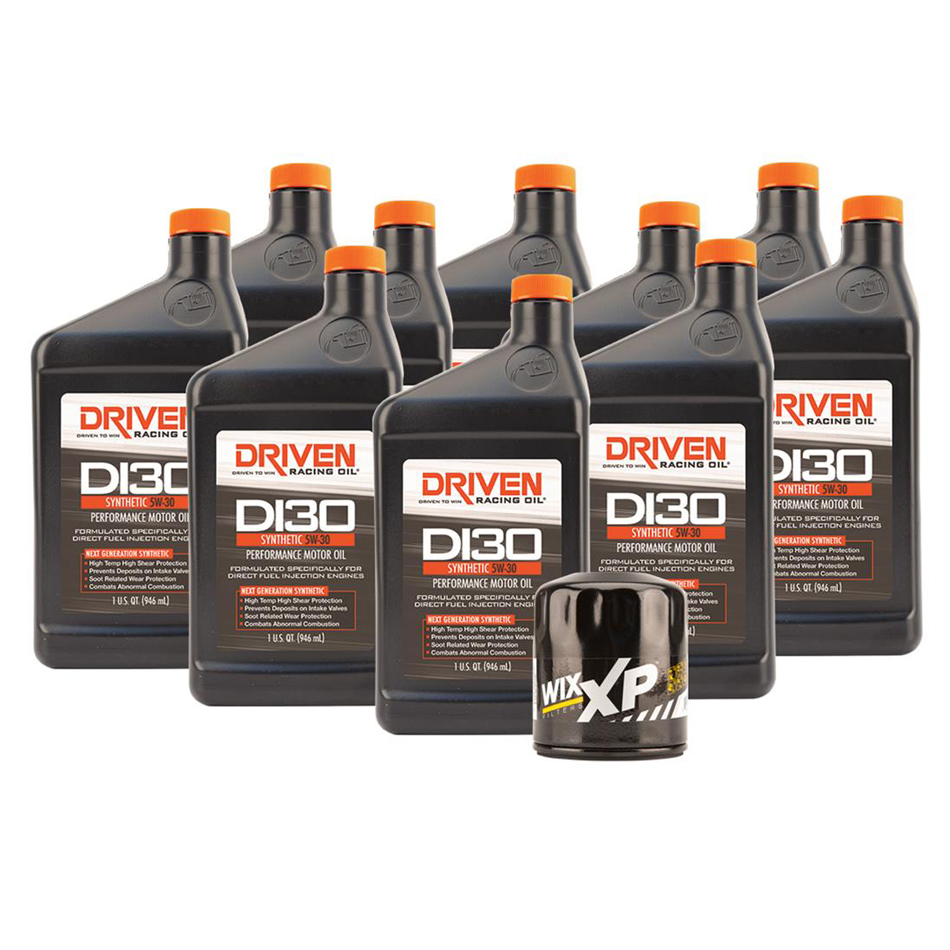 [JGP21035K] Driven Racing Oil - DI30 Oil Change Kit 14- LT Engines 10 Qt