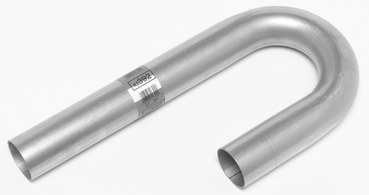 [DYN42392] Dynomax - 2.5in Aluminized J-Bend Pipe 3.5 Radius 16 Gauge