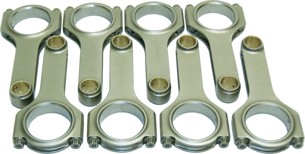 [EAGCRS5400C3D2000] Eagle - SBF 4340 Forged H-Beam Rod 5.400 w/ARP2000
