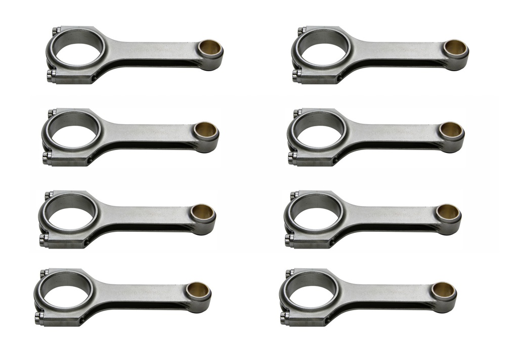 [EAGCRS6125B3DL19] Eagle - SBC 4340 Forged H-Beam Rods 6.125 w/L19 Bolts