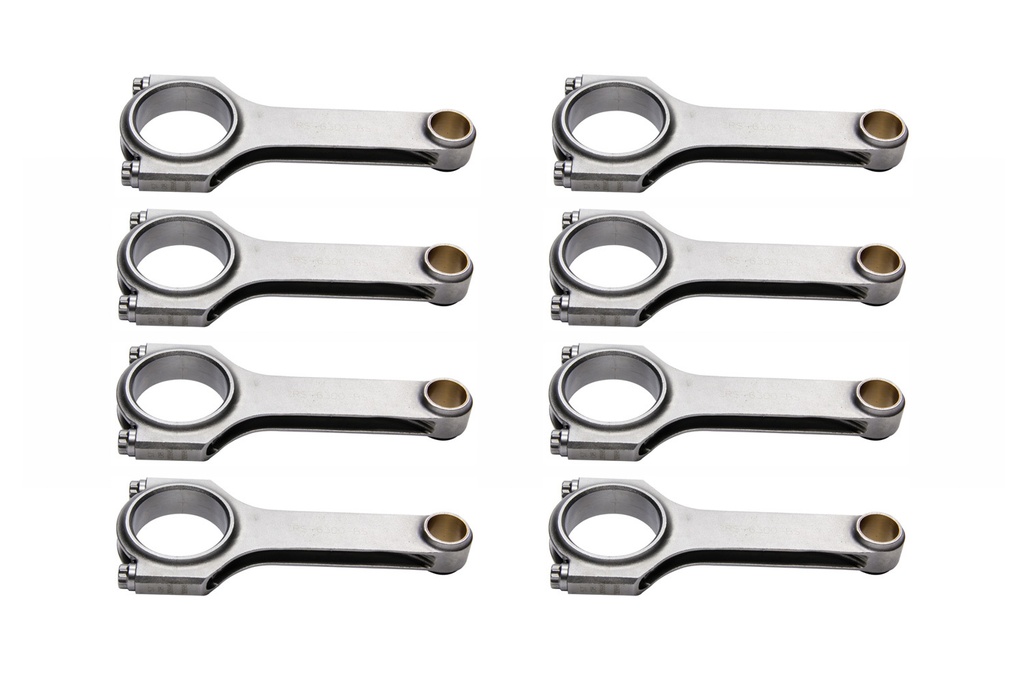 [EAGCRS6300B3DL19] Eagle - SBC 4340 Forged H-Beam Rods 6.300 W/L19 Bolts