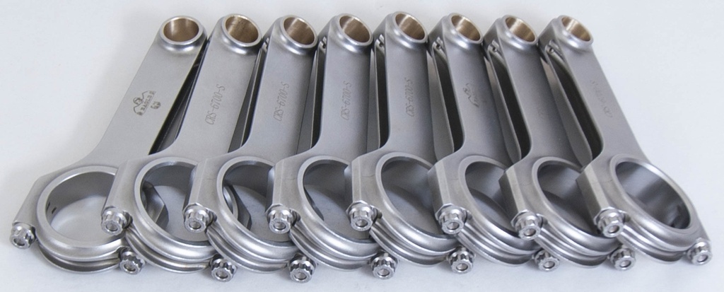 [EAGCRS67003DL19] Eagle - BBC 4340 Forged H-Beam Rods 6.700in w/L19 Bolts