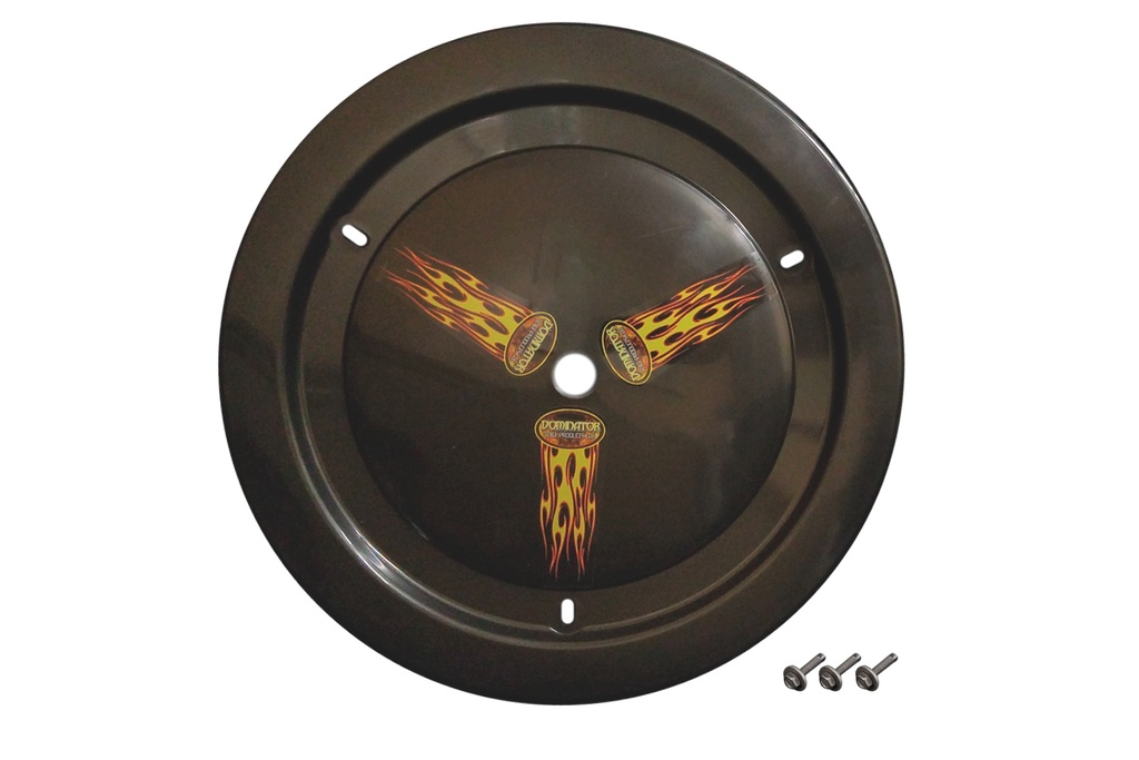 [DOM1012-B-BK] Dominator Race Products - Wheel Cover Bolt-On Black