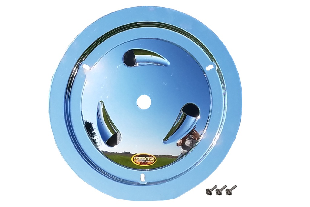 Dominator Race Products - Wheel Cover Bolt-On Chrome