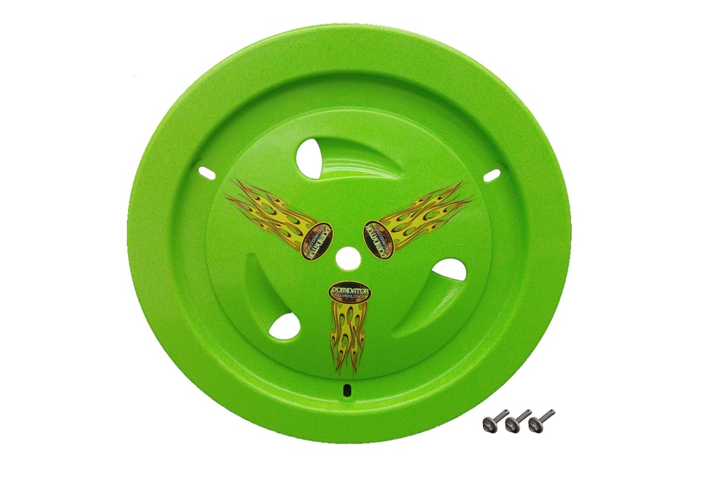 [DOM1013-B-XG] Dominator Race Products - Wheel Cover Bolt-On Xtr Green