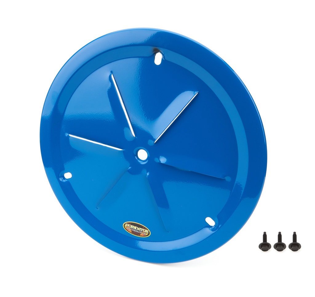 [DOM1031-B-BL] Dominator Race Products - Wheel Cover Louver Vent Alum Bolt 15in Blue