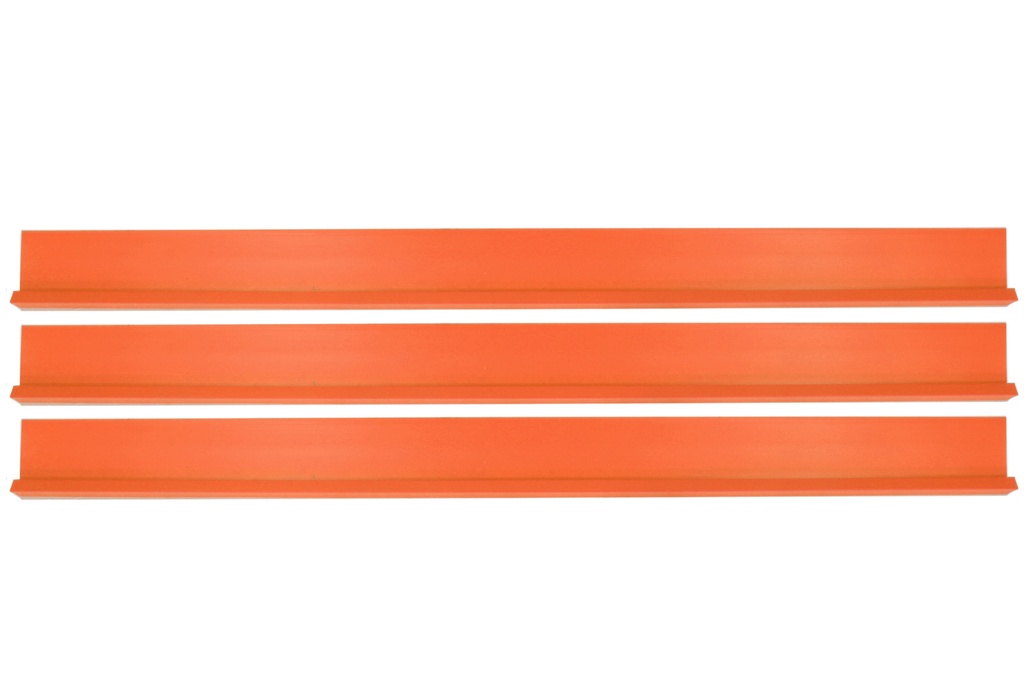 [DOM1100-FLO-OR] Dominator Race Products - Dirt Rocker Set Flou Orange 3pc