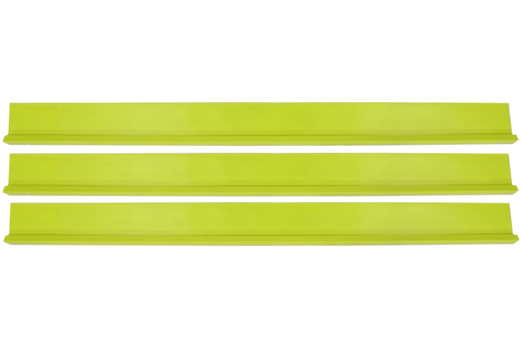 [DOM1100-FLO-YE] Dominator Race Products - Dirt Rocker Set Flou Yellow 3pc