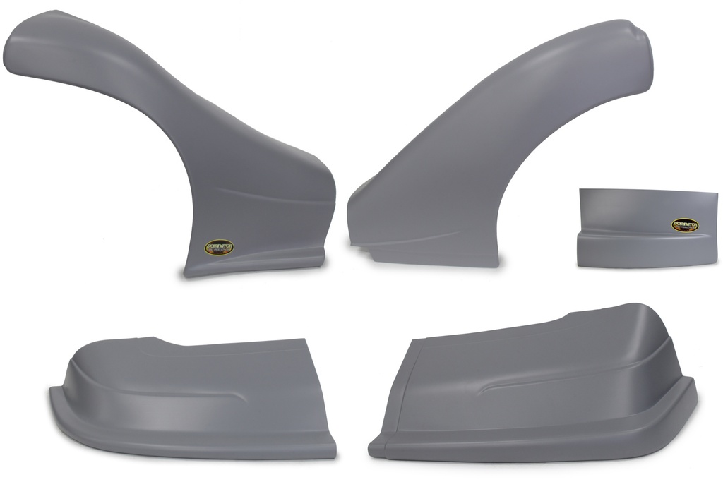 [DOM2300-GRY] Dominator Race Products - Dominator Late Model Nose Kit Gray