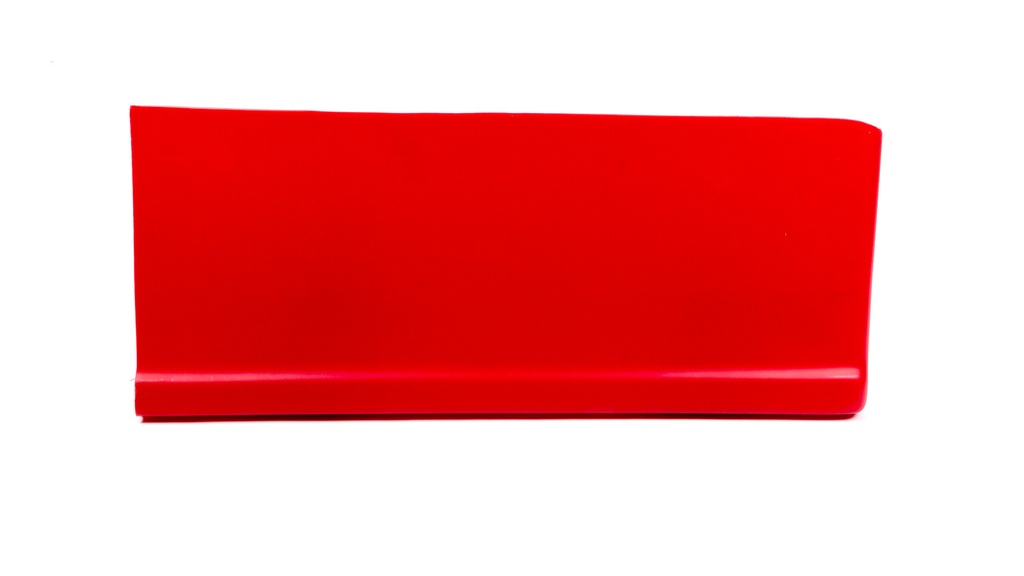 [DOM304-RD] Dominator Race Products - Ss Nose Ext Red Left Side Dominator Ss