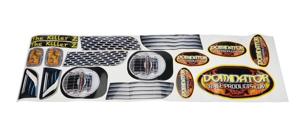 [DOM324] Dominator Race Products - Graphics Headlight 81 Z-28 Camaro Killer Z