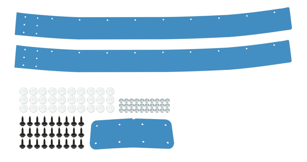 [DOM345-BL] Dominator Race Products - Valance Camaro SS Blue