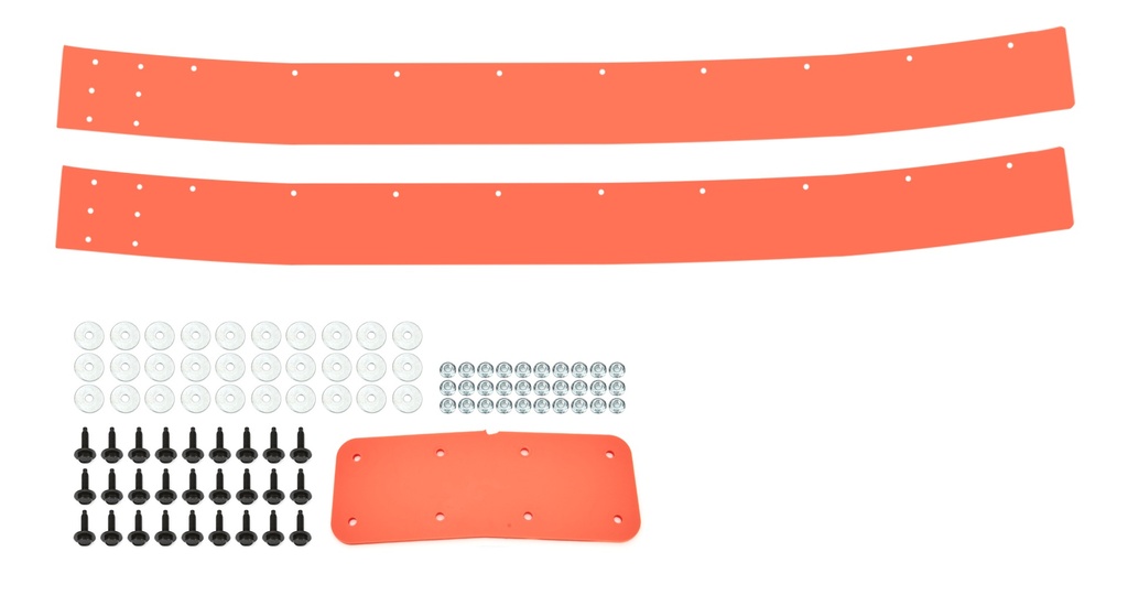 [DOM345-FLO-OR] Dominator Race Products - Valance Camaro SS Flou Orange
