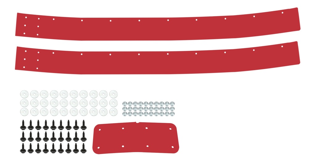 [DOM345-RD] Dominator Race Products - Valance Camaro SS Red