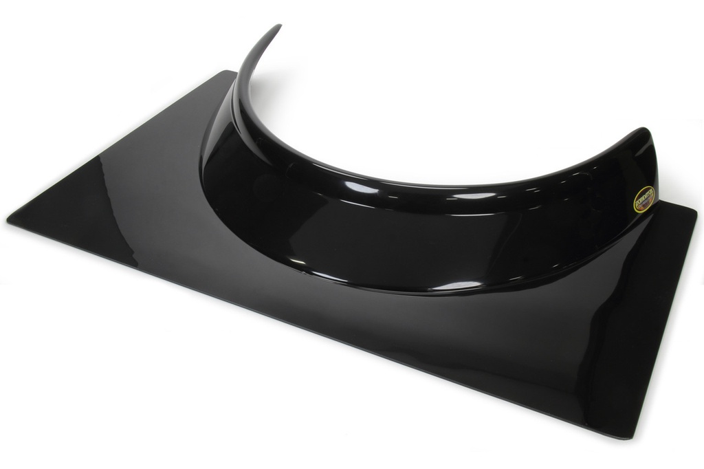 Dominator Race Products Rock Guard Formed 3in Tall Gloss Black