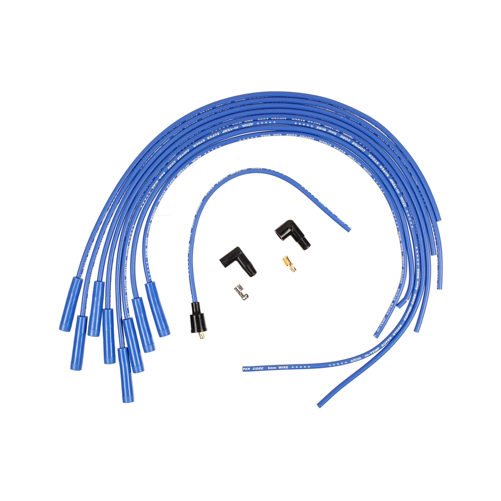 Accel - Wire Set 8mm Straight End Copper