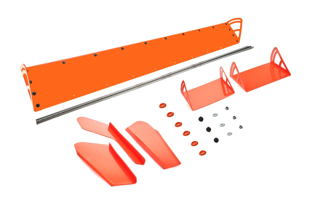 [DOM920-OR] Plastic Spoiler 8x72in LM Orange by Dominator Race Products