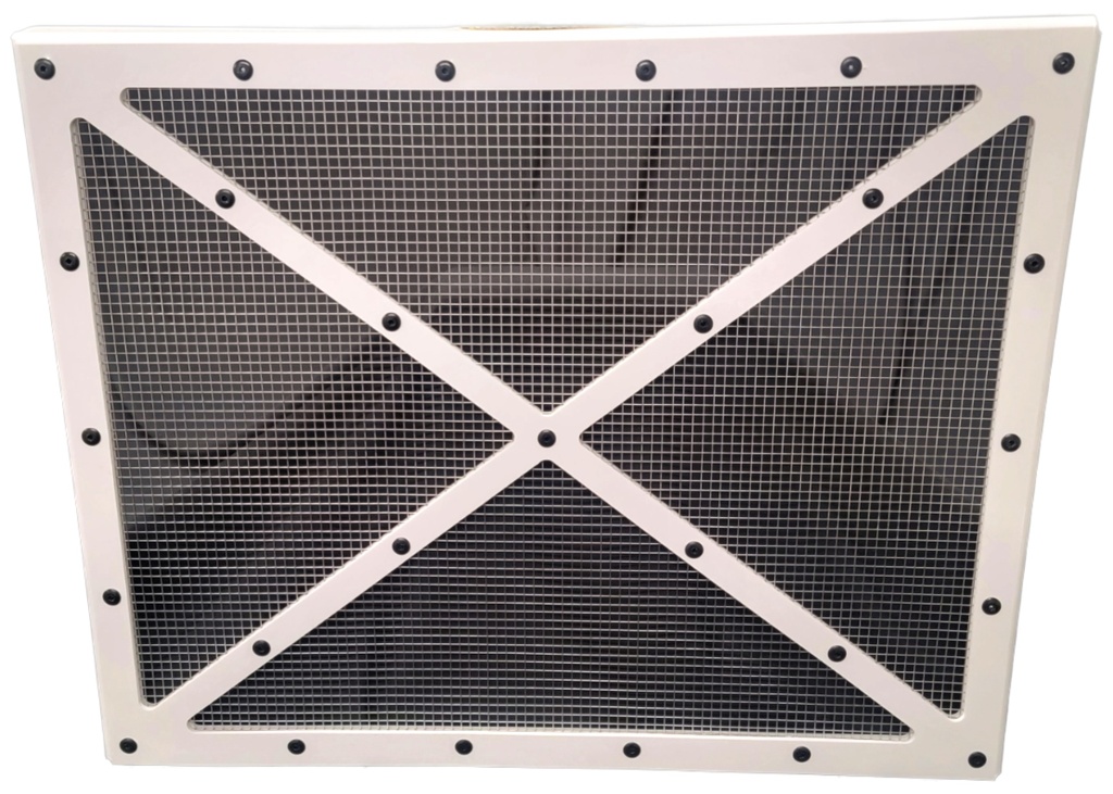 [DOM550-WH] Shaker Screen Radiator DLM White