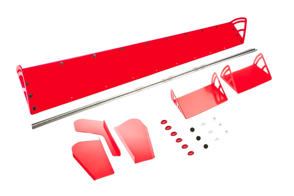 [DOM920-RD] Plastic Spoiler 8x72in LM Red